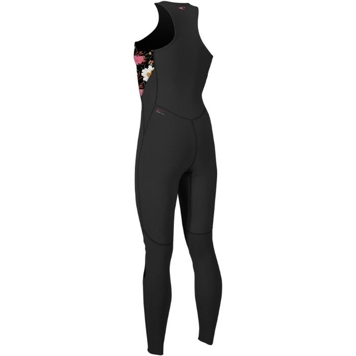 O'Neill Frauen Bahia 1.5mm Front Zip Long Jane Black 2024 Neoprenanzug 4860 - / BlauMchen